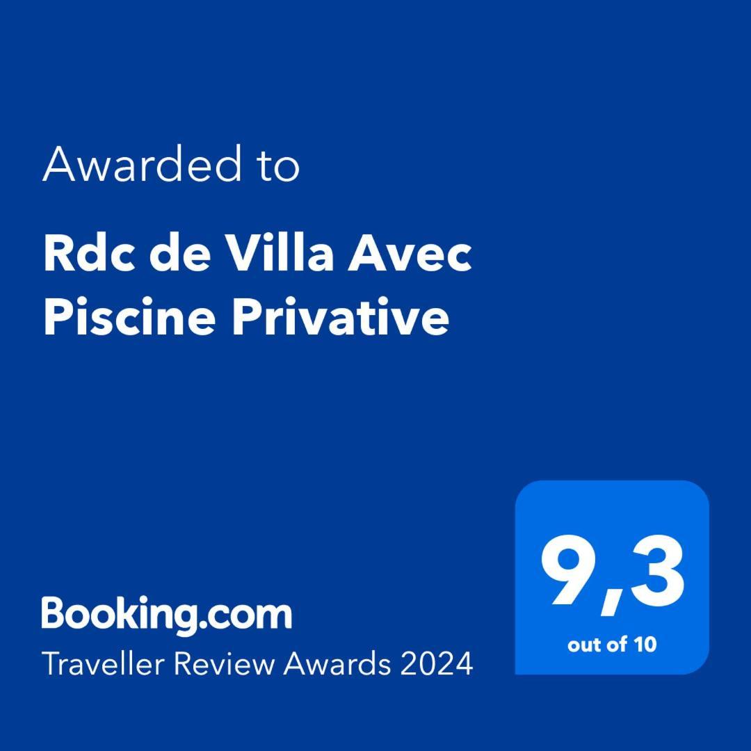 Rdc De Villa Avec Piscine Кавалере-сюр-Мер Екстериор снимка